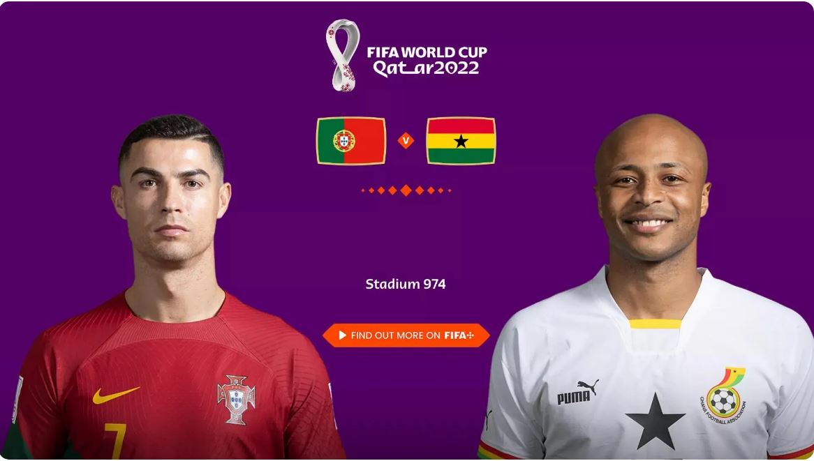بث مباشر لمباراة البرتغال غانا
