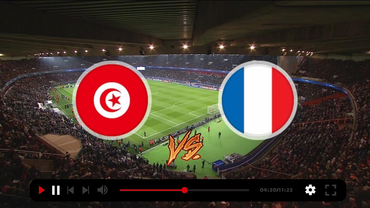 بث مباشر مباراة تونس فرنسا