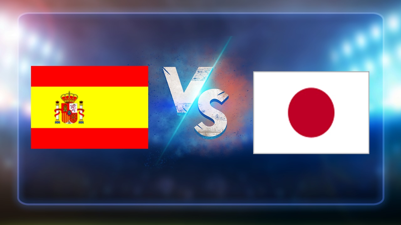 بث مباشر لمباراة اسبانيا و اليابان